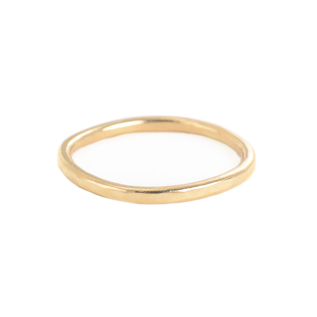 SOLID 9CT YELLOW Gold Plain Round Signet Ring Ladies Minimalist Dainty  Pinky £51.99 - PicClick UK