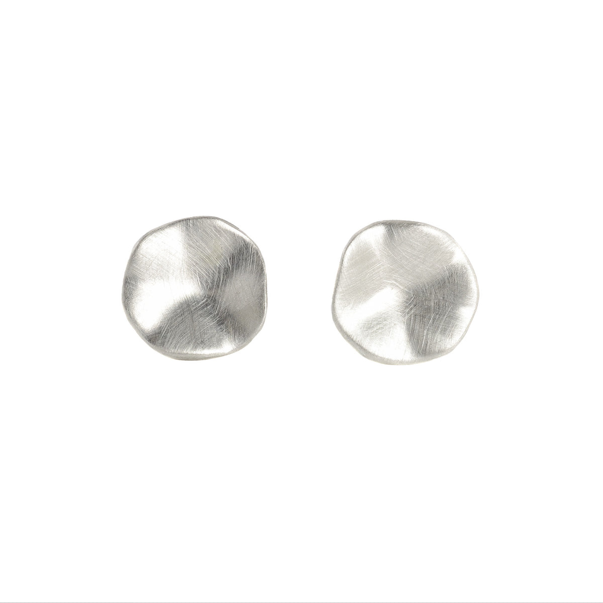 Seed Stud Earrings in Sterling Silver by Branch– Fire Opal Company